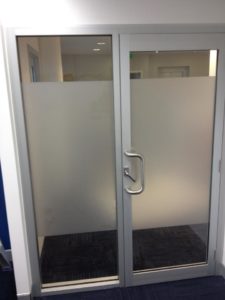 glass doors