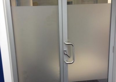 glass doors