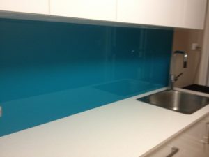 glass splashback